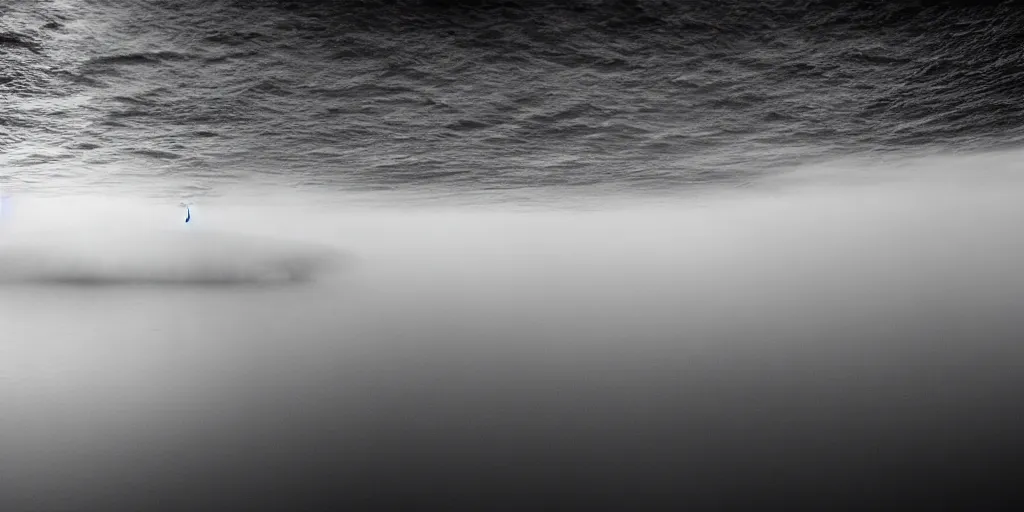 Prompt: a great photograph of the most amazing golf hole in the world, perfect light, under water, ambient light, 5 0 mm, golf digest, top 1 0 0, fog