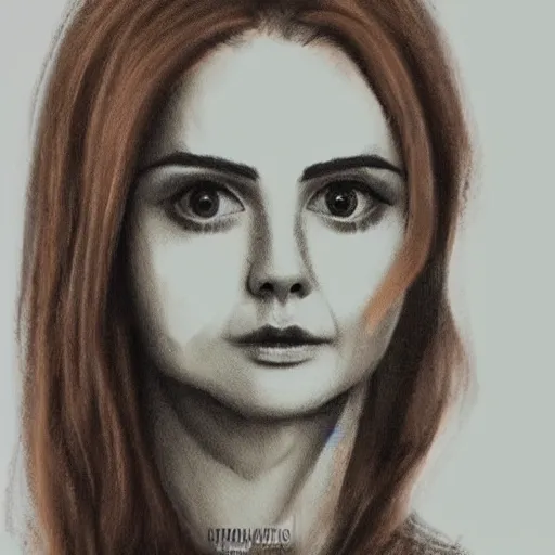 Image similar to a humanoid fox with a face inspired by jenna coleman, realistic illustration