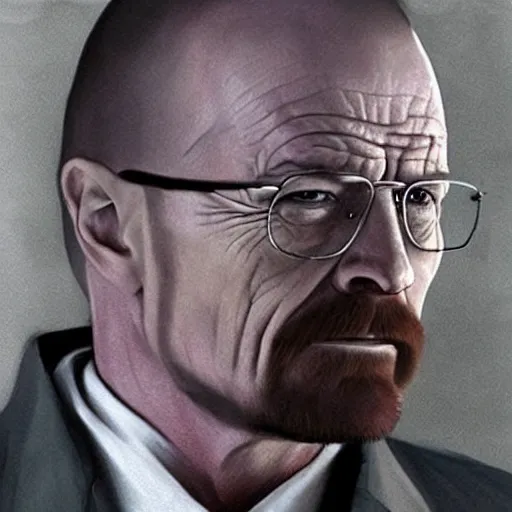 Image similar to walter white as gigachad