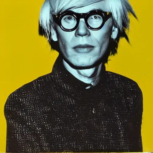 Image similar to andy warhol as a banana