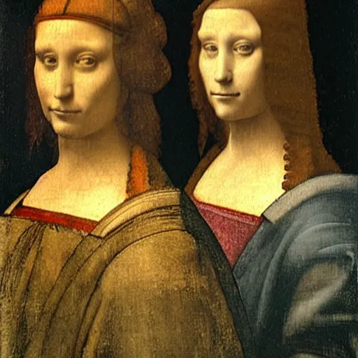 Prompt: rick and moery painted by Leonardo DaVinci, super detailed, masterpiece