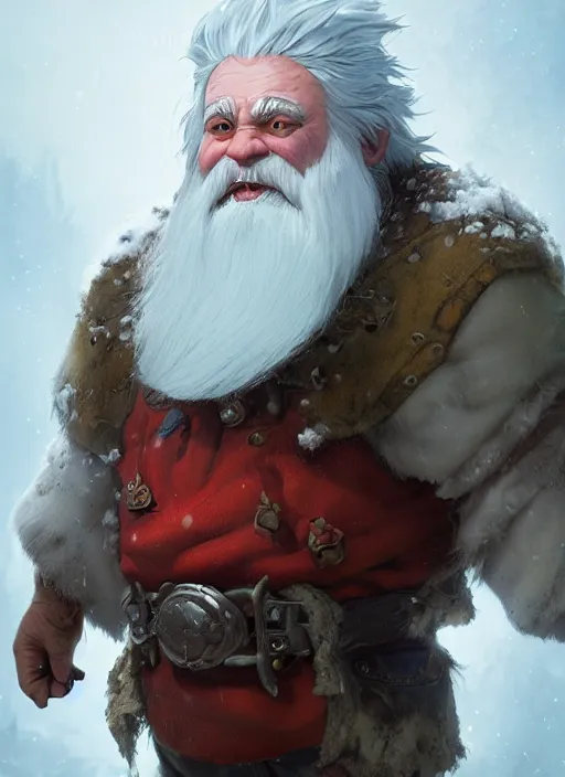 Prompt: dwarf with white hair, red iris, long beard, pale snow white skin, full body character portrait, colorful, octane render, unreal engine, studio lighting, photorealistic, digital art by studio ghibli and greg rutkowski and james jean