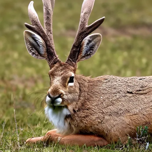 Prompt: The Jackalope