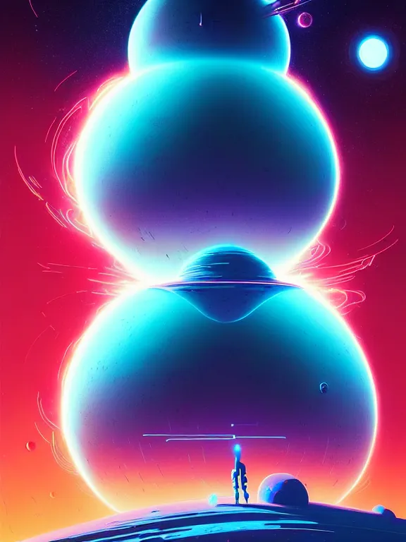 Image similar to robotic expedition to the death of a star by christopher balaskas and anton fadeev and dan mumford and beeple and norman rockwell, asymmetrical!!, asymmetry!!, hyperrealistic, high detail, ultra detailed, space, nebula, sharp focus, astronomy, science, crisp edges, sharp edges, hdr, mist, reflections