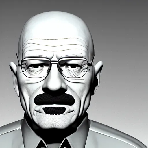 Prompt: walter white as goofy, 3 d render