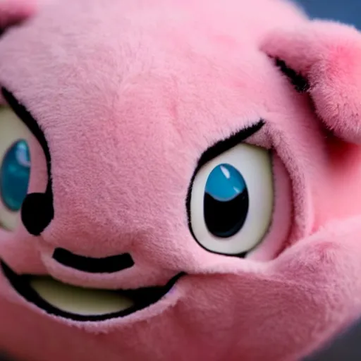 Image similar to real life jigglypuff, professional photography, national geographic