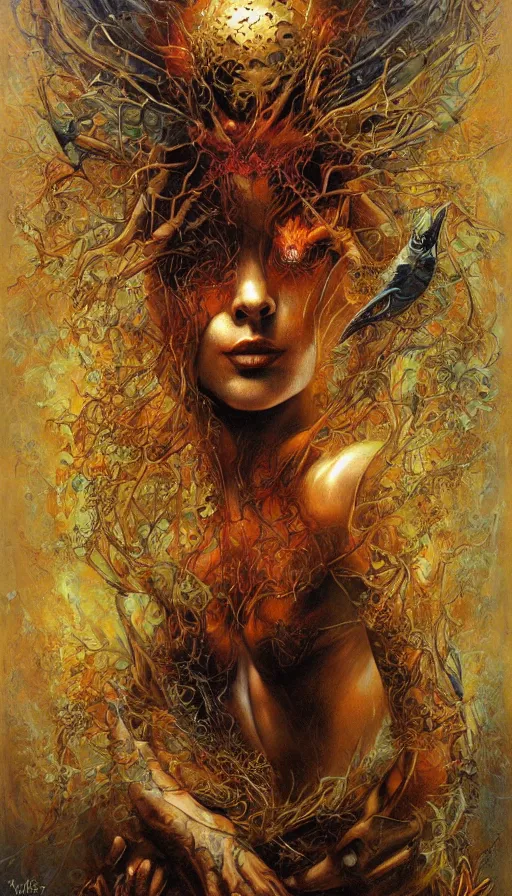 Image similar to The end of an organism, by Karol Bak