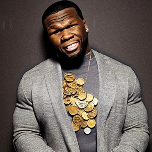 Image similar to 5 0 cent made of coins