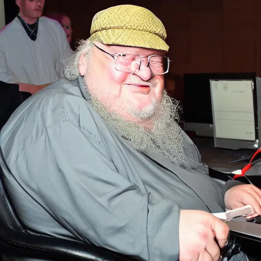 Gabe Newell holding a Steam Deck, Stable Diffusion