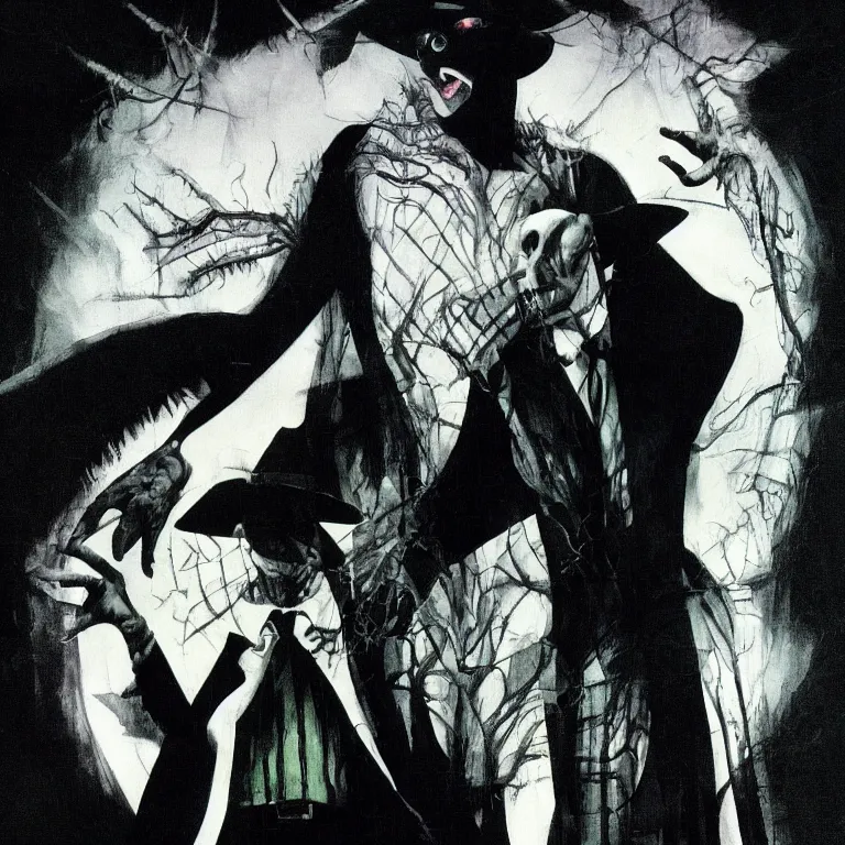 Image similar to Michael Keaton Beetlejuice by Dave McKean