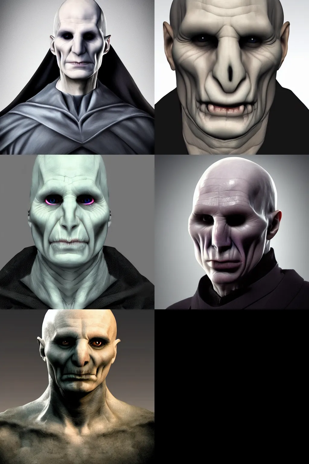 Prompt: Voldemort HD Photorealistic