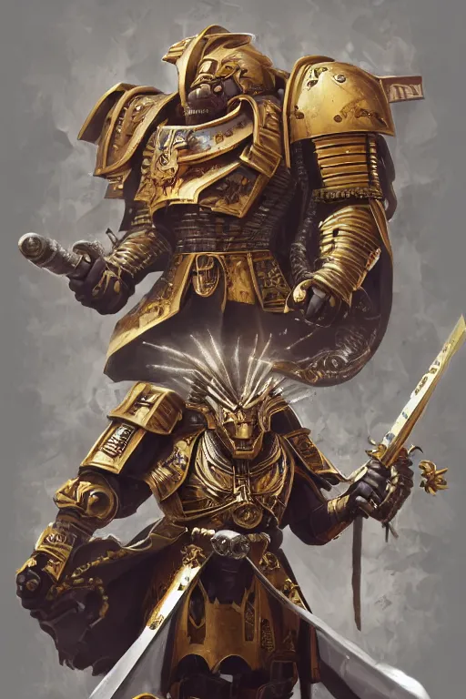 Image similar to queen portrait heros warhammer 4 0 k horus heresy fanart - the primarchs emperor by johannes helgeson animated with vfx concept artist & illustrator global illumination ray tracing hdr fanart arstation zbrush central hardmesh 8 k octane renderer comics stylized