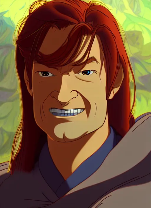 Prompt: art boromir from lord of the rings, natural lighting, path traced, highly detailed, high quality, cartoon, digital painting, by don bluth and ross tran and studio ghibli and alphonse mucha