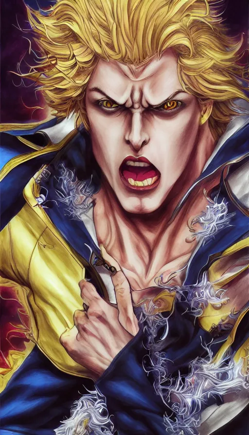 Epic artwork of dio brando