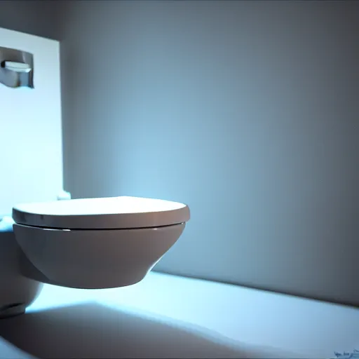 Image similar to : futuristic abstract toilet, cinematic lighting, hyper - realistic, detailed, marcel duchamp, render by c 4 d octane, unreal engine, 8 k 3 d render