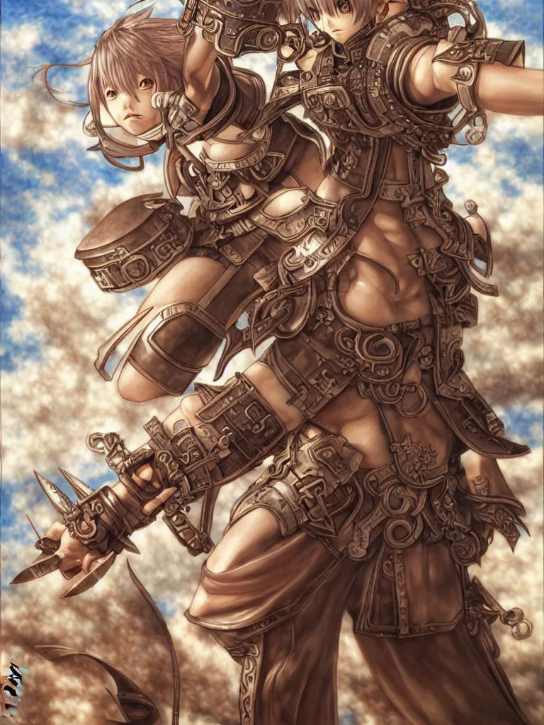 Prompt: Ragnarok online character drawn by Katsuhiro Otomo, photorealistic style, intricate detailed oil painting, detailed illustration, oil painting, painterly feeling, centric composition singular character