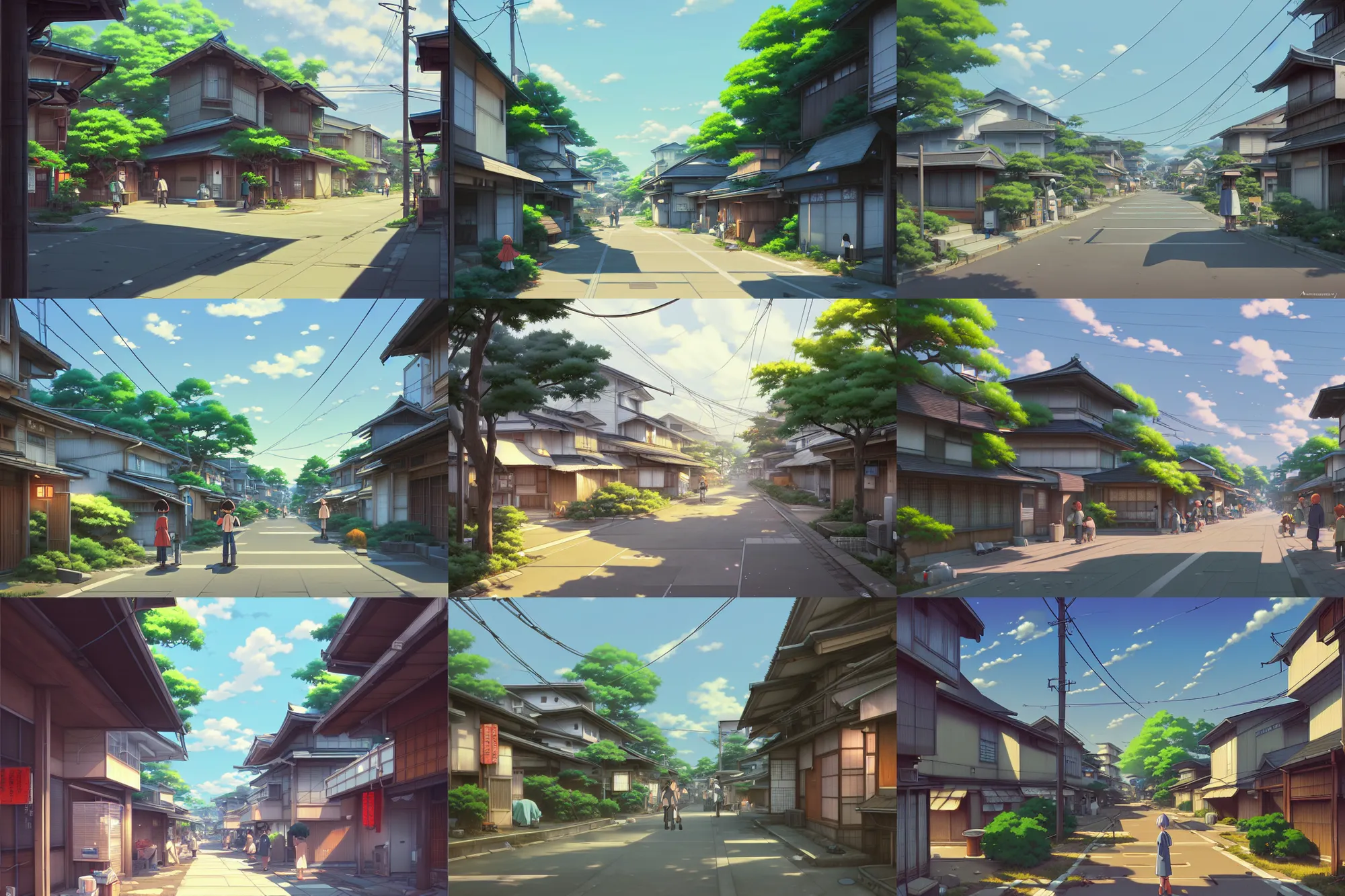 an anime movie background matte painting of a ramen | Stable Diffusion |  OpenArt