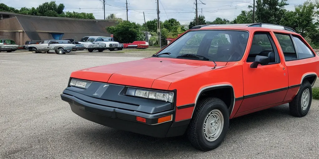 Prompt: “1980s Pontiac Aztek”