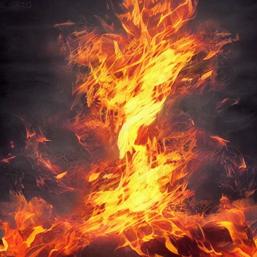 Prompt: Everlasting fire, hyper realistic, photo real, detailed