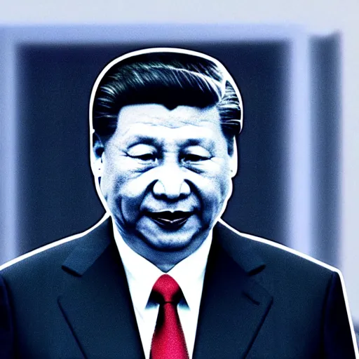 Image similar to xi jinping in a scanner darkly, award winning epic cinematic still, hdr