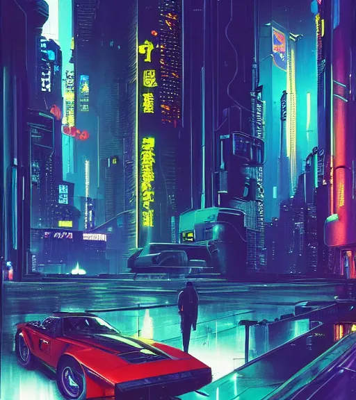 Cyberpunk 2077, City, Night, V, Car, 4K,3840x2160, Wallpaper