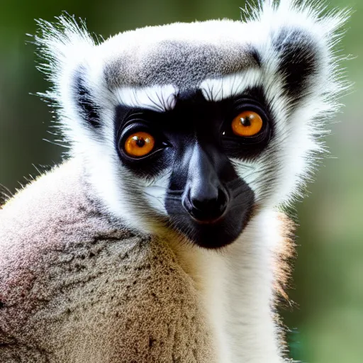 Prompt: a photo of a lemur
