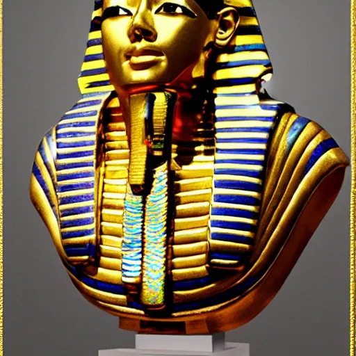 Image similar to king tut as president usa