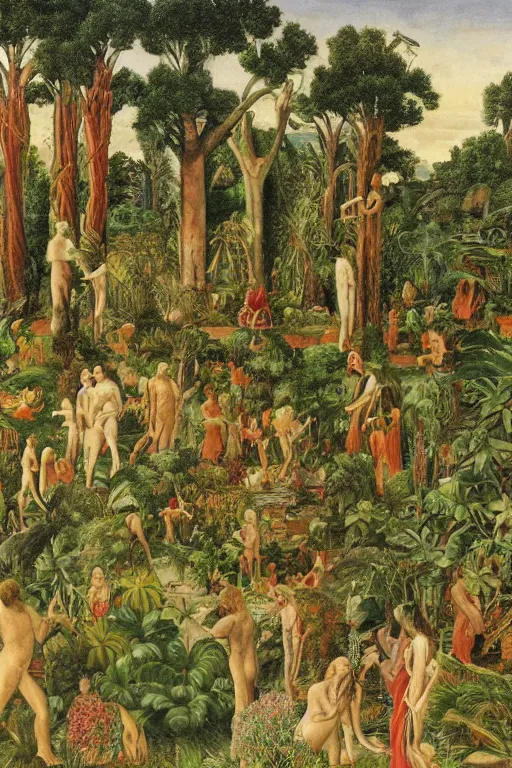 Image similar to photograph of garden of eden