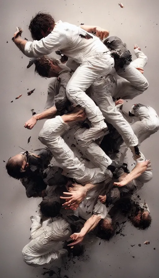 Image similar to rage, by jeremy geddes