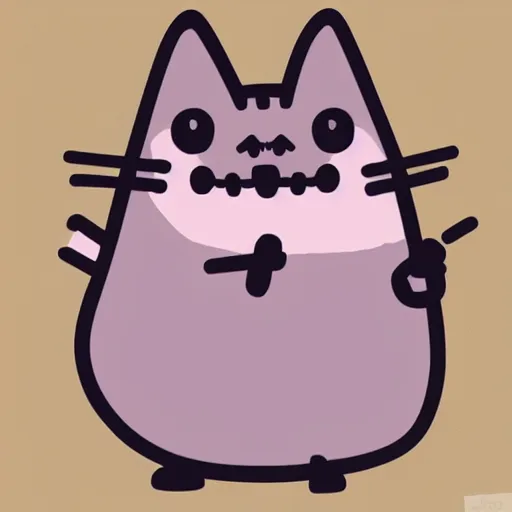 Prompt: Hallow Knight as a pusheen,