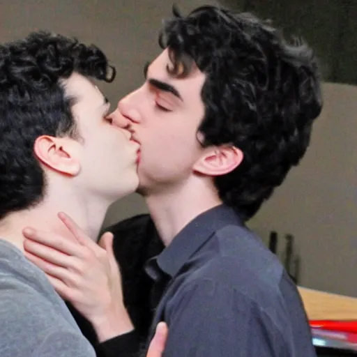 Image similar to Elliot Rodger kissing Chris-Chan