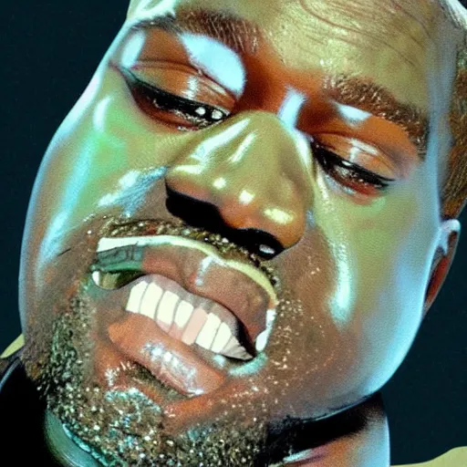 Prompt: kanye west as a fish