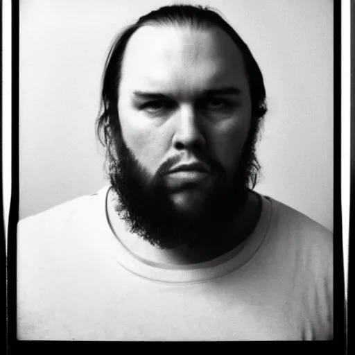 Prompt: Mugshot Portrait of Anything4Views, taken in the 1970s, photo taken on a 1970s polaroid camera, grainy, real life, hyperrealistic, ultra realistic, realistic, highly detailed, epic, HD quality, 8k resolution, body and headshot, film still, front facing, front view, headshot and bodyshot, detailed face, very detailed face
