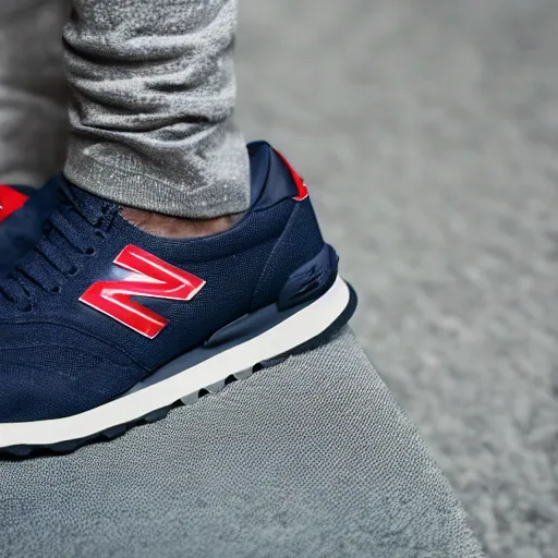 Image similar to a 21 year old skinny white guy with no beard and black hair on top, short on sides, in a navy blue sweater, jeans and grey new balance shoes funko pop close up highly detailed photo