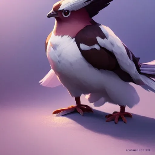 Image similar to Pidgeot ,Greg rutkowski, Trending artstation, cinematográfica, digital Art