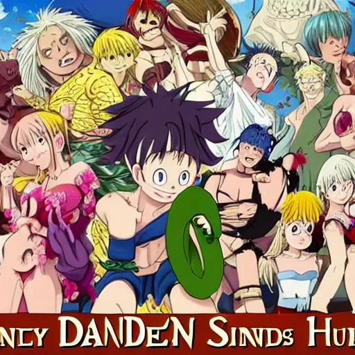 Prompt: seven deadly sins as human beings