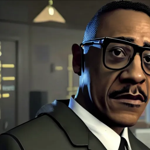 Prompt: Gustavo Fring in Rainbox six siege, 4k, highly detailed