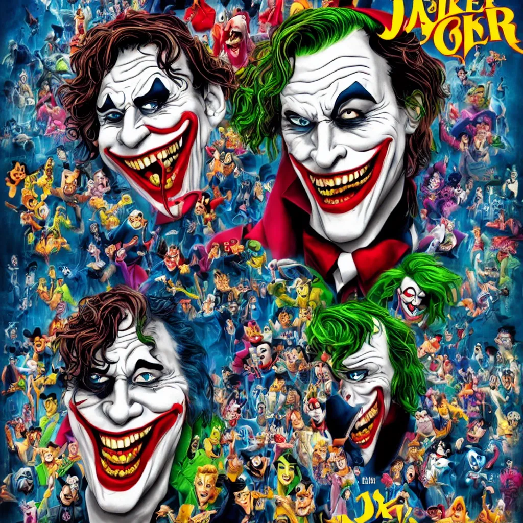 joker, disney movie poster | Stable Diffusion | OpenArt