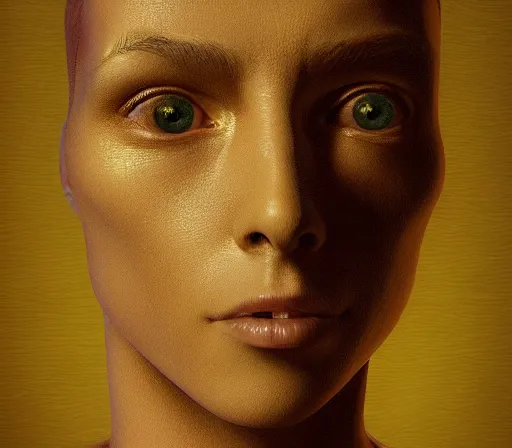 Image similar to human uploaded to great simulation, very detailed, award winner on deviantart by geg rutkowski, by madgwick