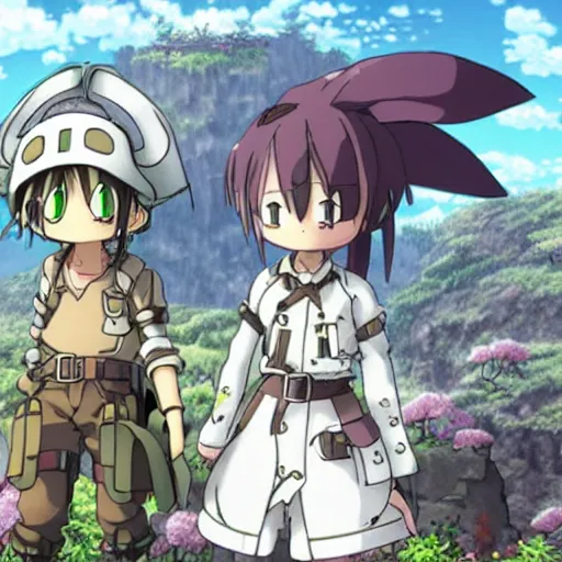 Image similar to Made in Abyss