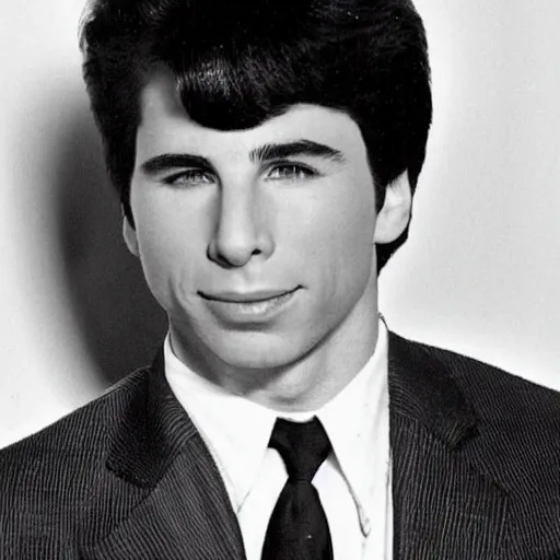 Image similar to john travolta at age 15