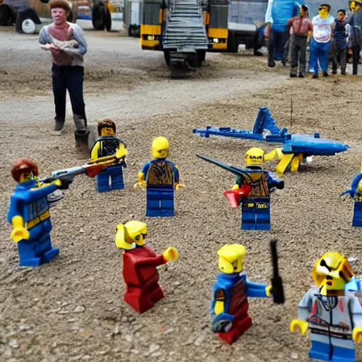 Image similar to Lego war in ukraine