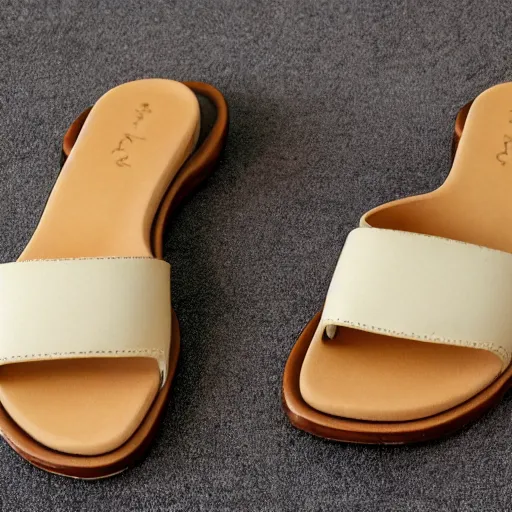 Image similar to high quality photo of sandals made of swiss cheese, realism, 8k, award winning photo