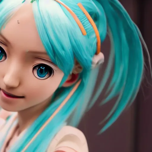 Prompt: Hatsune Miku as Clementine in the tv show Westworld 8k hdr still