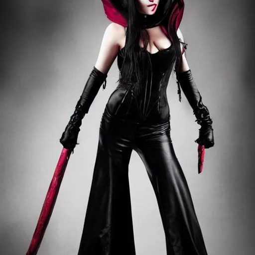 Image similar to photo of a female vampire rogue