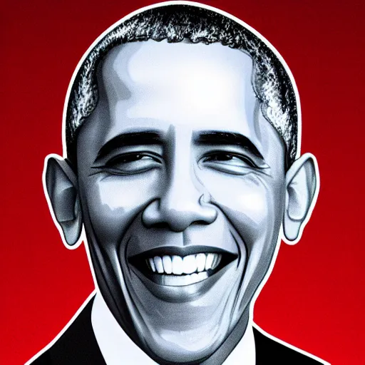 Image similar to toothpaste bottle with barack obama's face as the logo