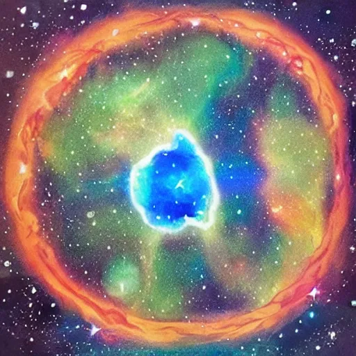 Image similar to prompt: https://www.astroeder.com/rimg/92/0/1042_.jpg orion nebula, star nursery, Gel Pen, Multiverse, Lumen Reflections