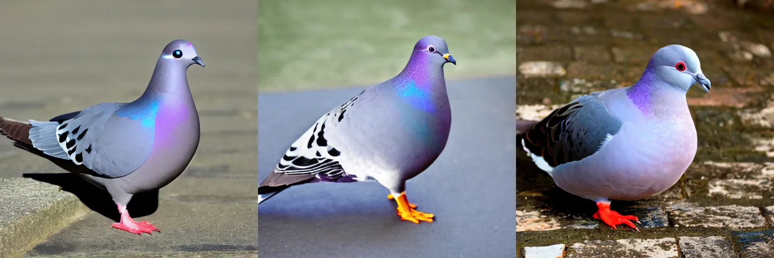 Prompt: a pigeon