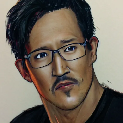 Prompt: Markiplier Highly Detailed, Detailed Face