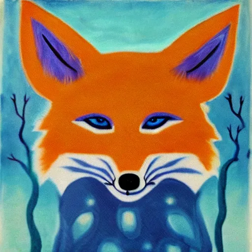 Image similar to blue fox